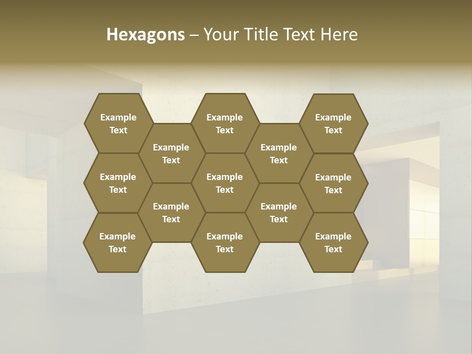 Minimalism Domestic Kitchen PowerPoint Template