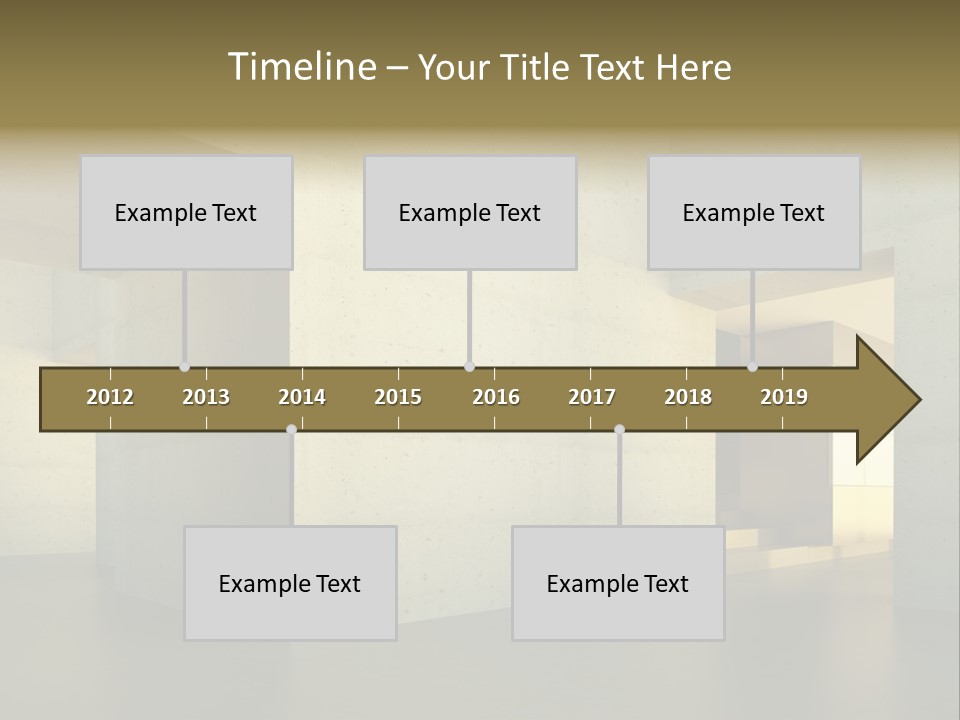 Minimalism Domestic Kitchen PowerPoint Template