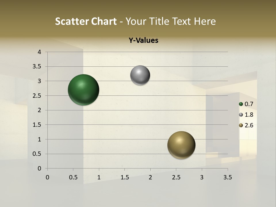 Minimalism Domestic Kitchen PowerPoint Template