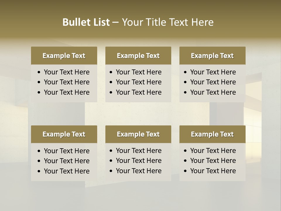 Minimalism Domestic Kitchen PowerPoint Template