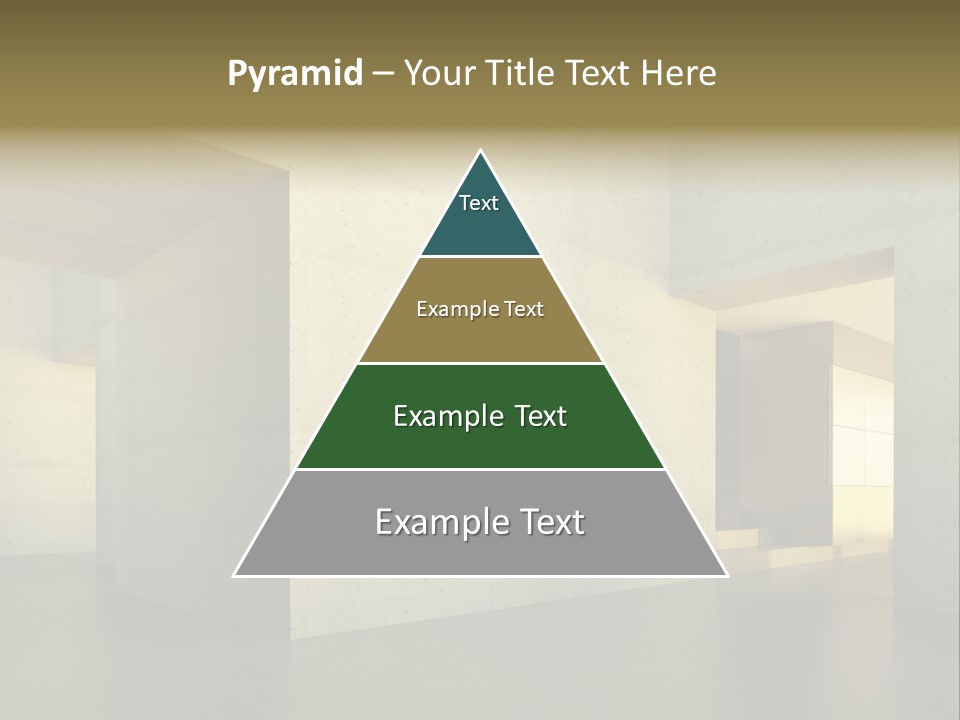 Minimalism Domestic Kitchen PowerPoint Template