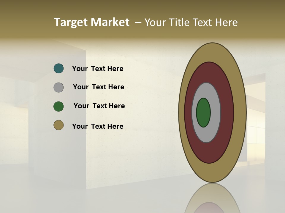 Minimalism Domestic Kitchen PowerPoint Template