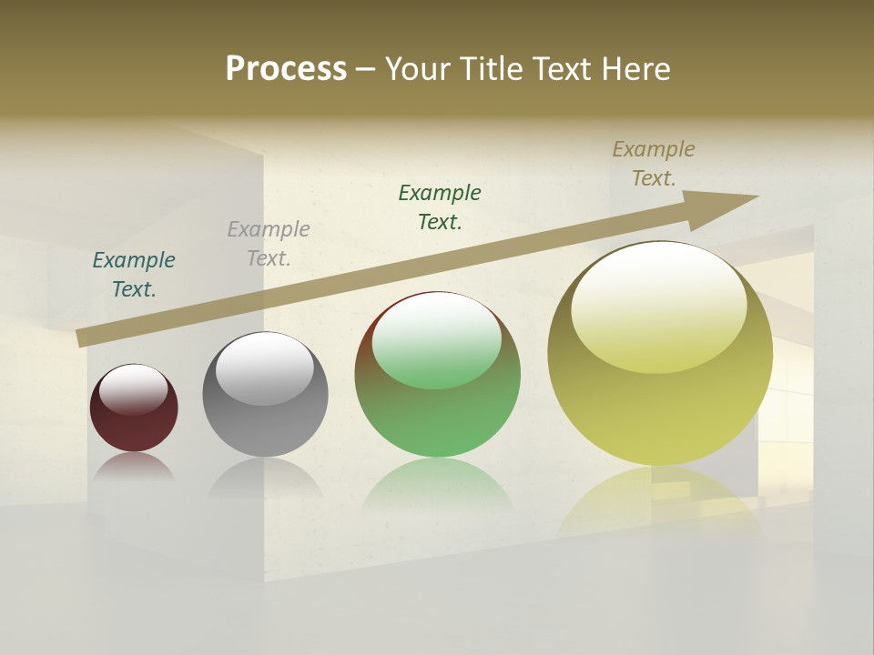Minimalism Domestic Kitchen PowerPoint Template