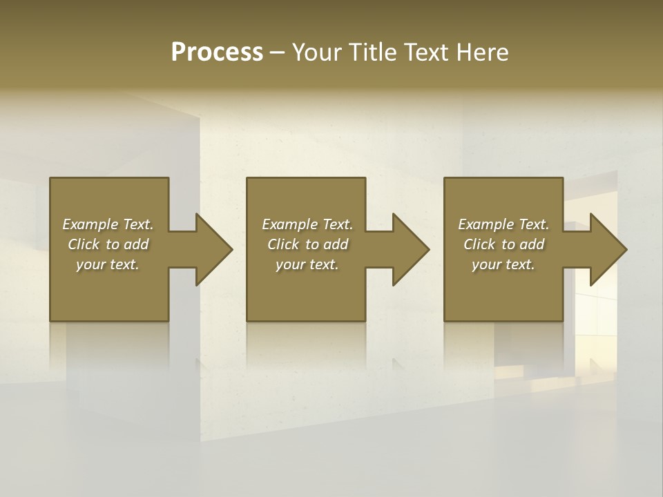 Minimalism Domestic Kitchen PowerPoint Template