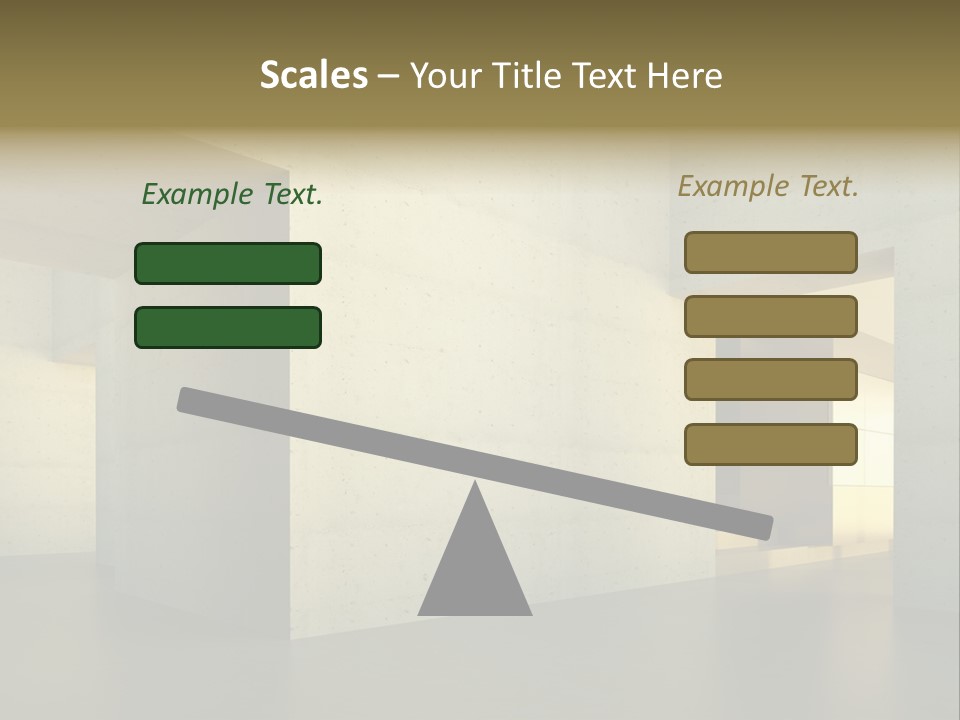 Minimalism Domestic Kitchen PowerPoint Template