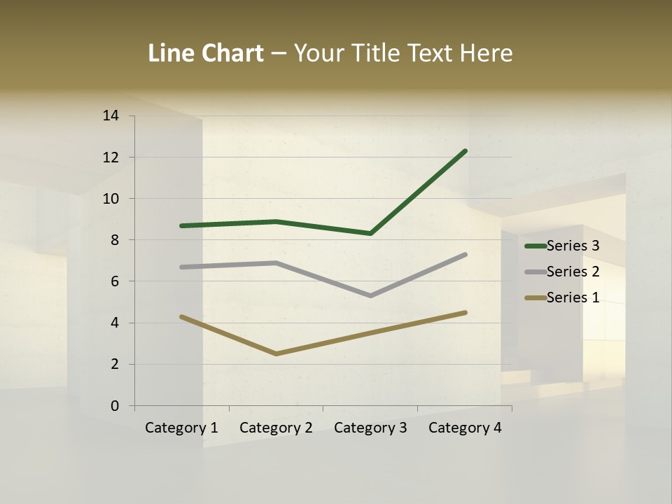 Minimalism Domestic Kitchen PowerPoint Template