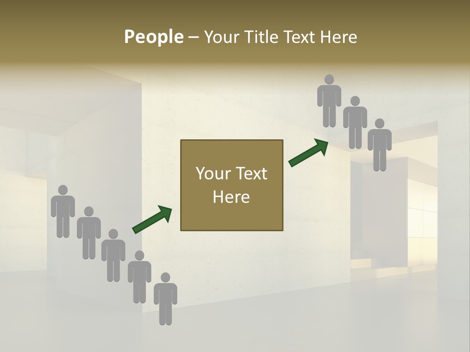 Minimalism Domestic Kitchen PowerPoint Template