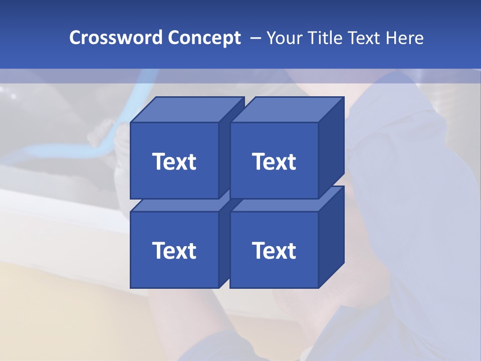A Man Working On An Air Conditioner PowerPoint Template