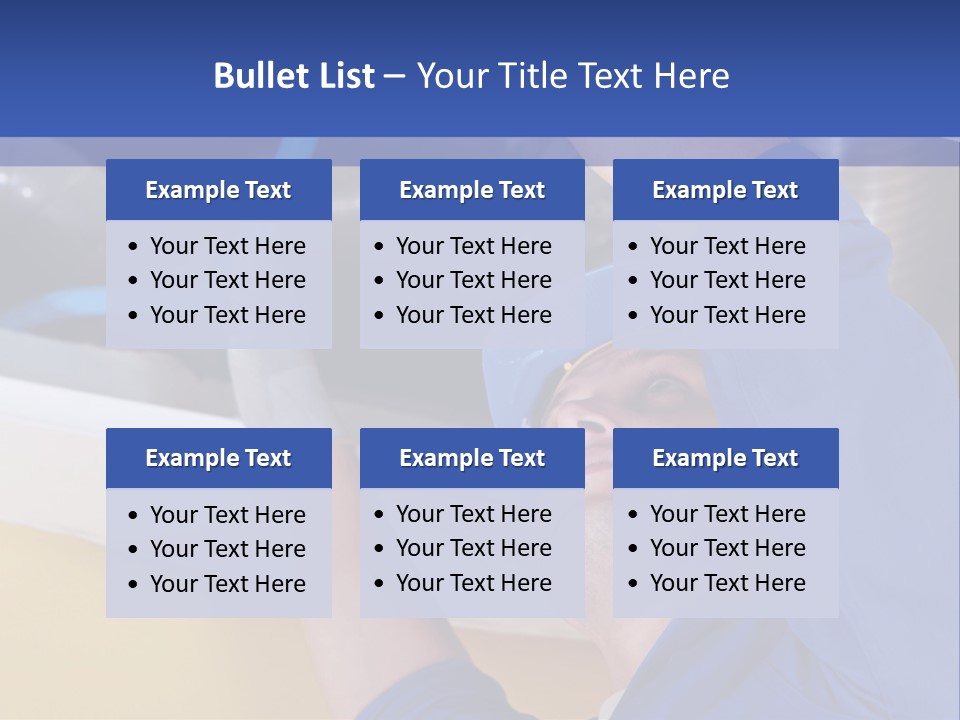 A Man Working On An Air Conditioner PowerPoint Template