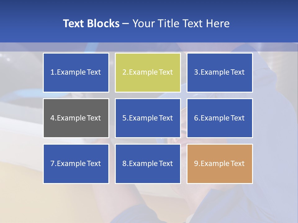 A Man Working On An Air Conditioner PowerPoint Template
