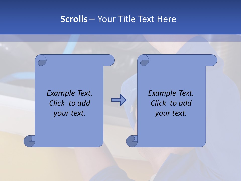 A Man Working On An Air Conditioner PowerPoint Template