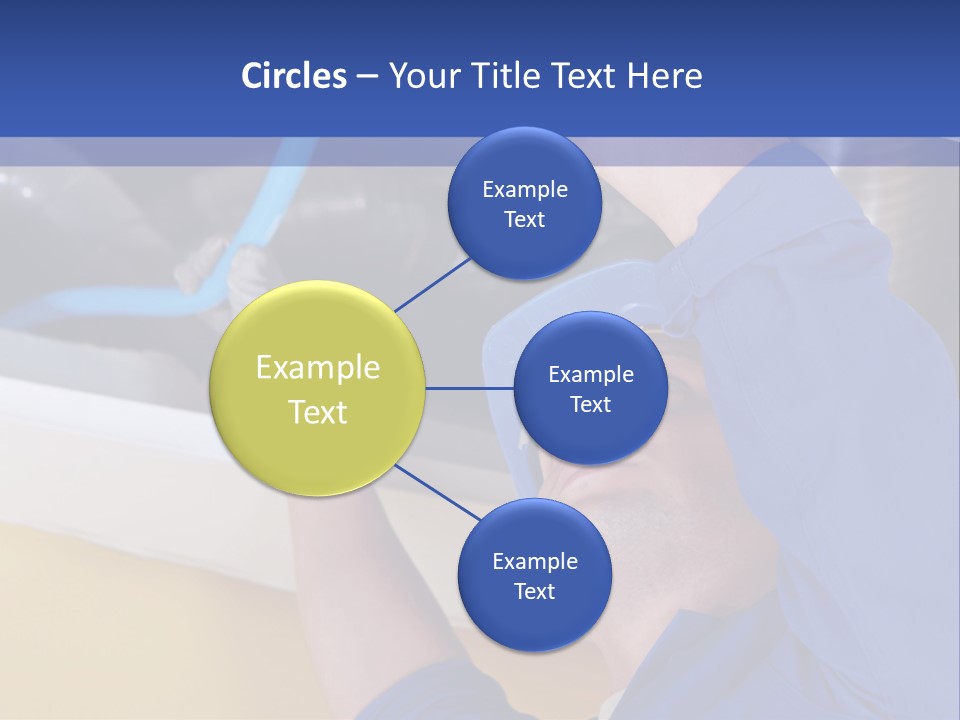 A Man Working On An Air Conditioner PowerPoint Template