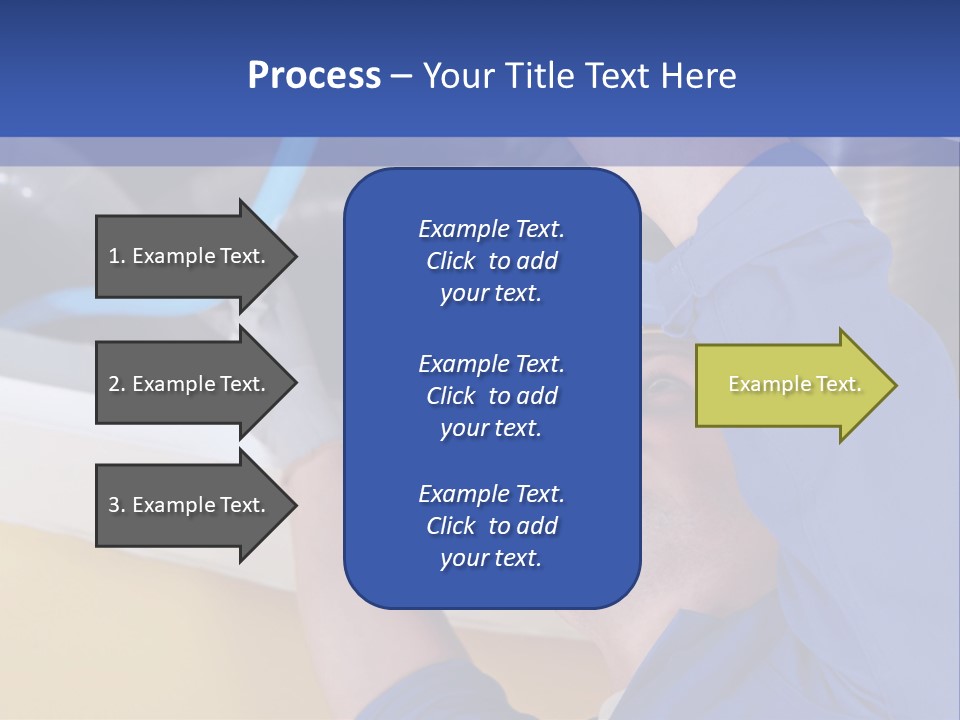 A Man Working On An Air Conditioner PowerPoint Template