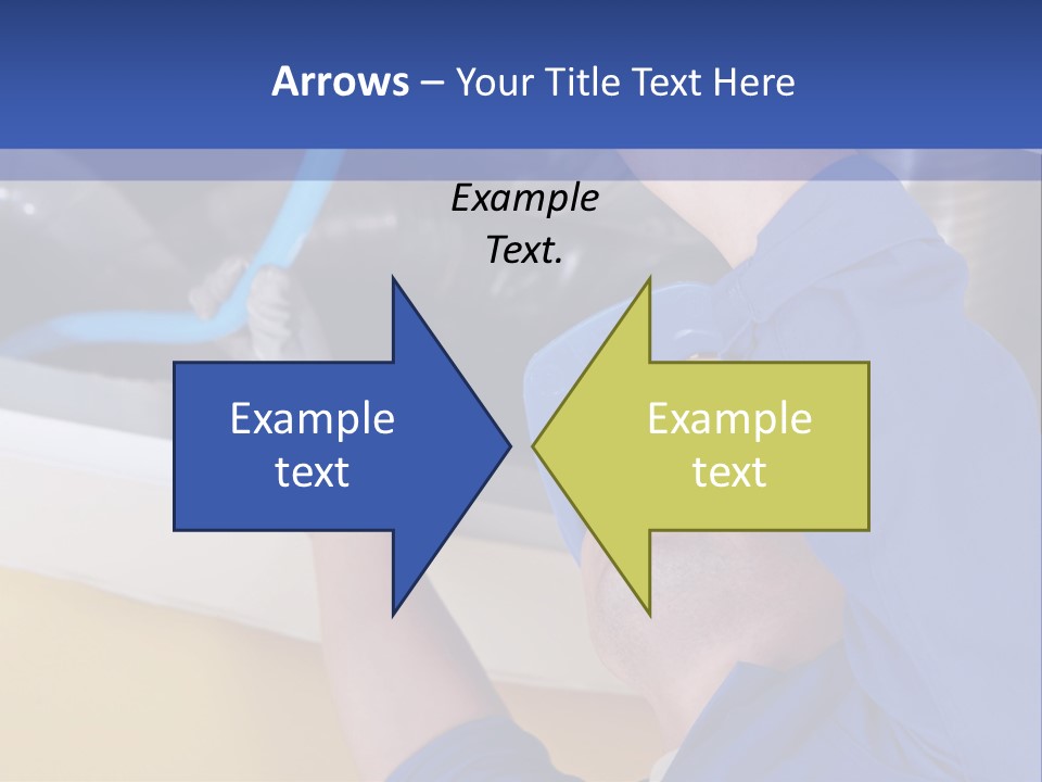 A Man Working On An Air Conditioner PowerPoint Template