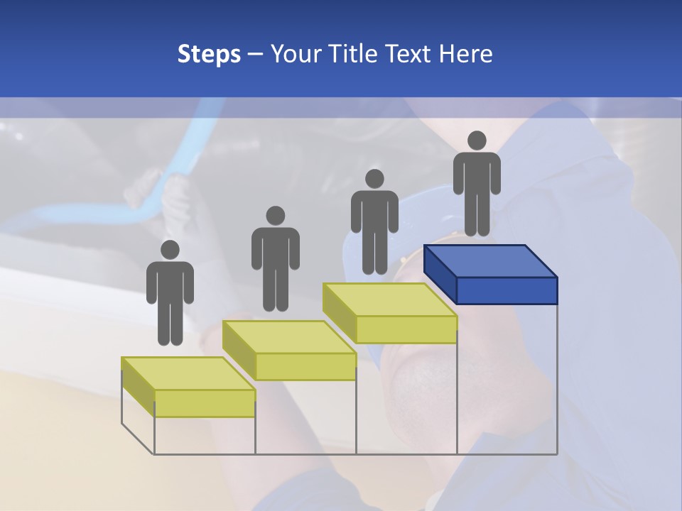 A Man Working On An Air Conditioner PowerPoint Template