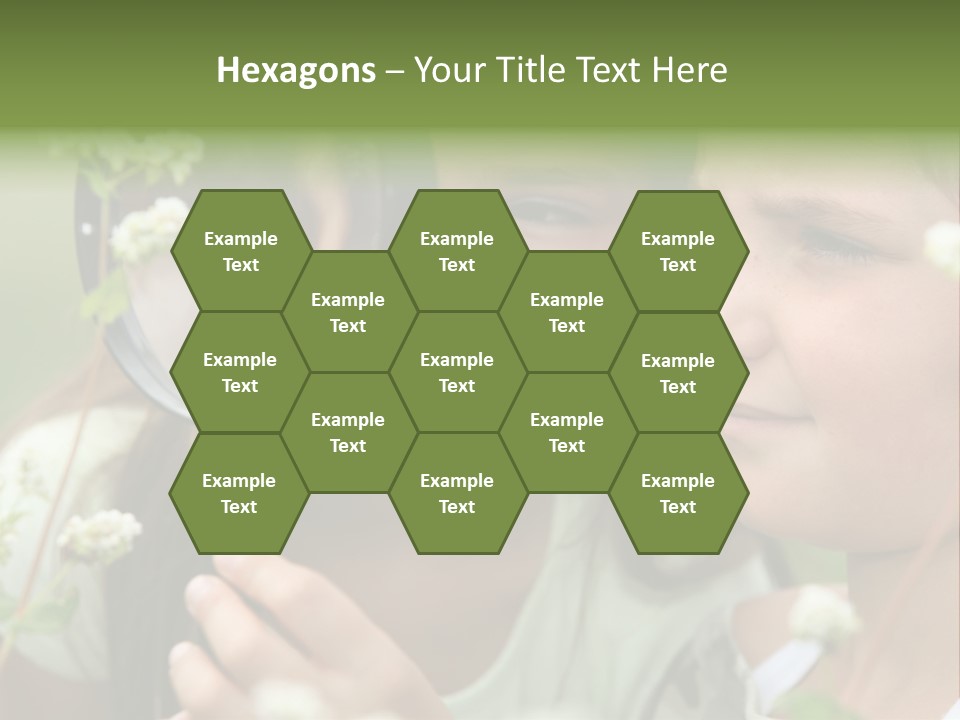 Scotland Female Engraving PowerPoint Template