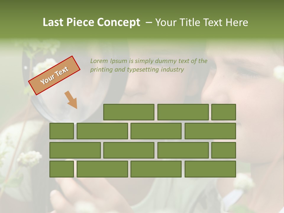 Scotland Female Engraving PowerPoint Template