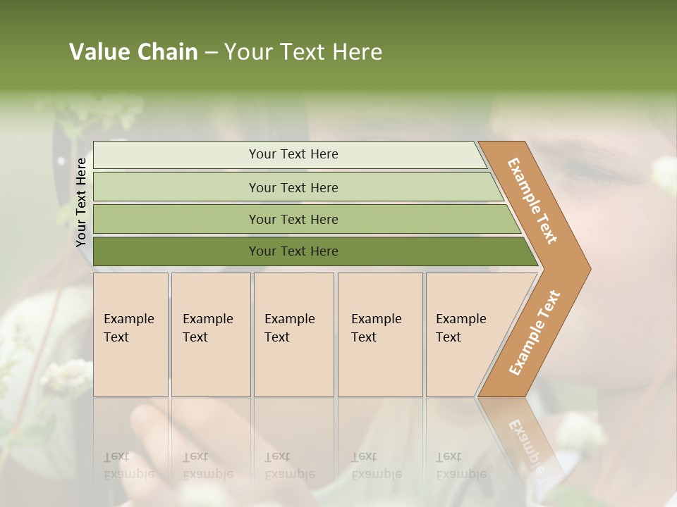 Scotland Female Engraving PowerPoint Template