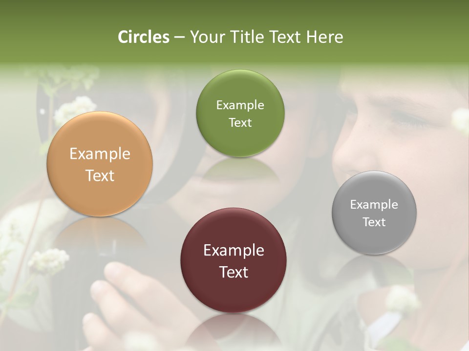 Scotland Female Engraving PowerPoint Template