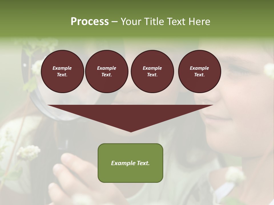 Scotland Female Engraving PowerPoint Template