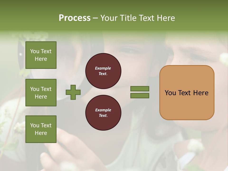 Scotland Female Engraving PowerPoint Template