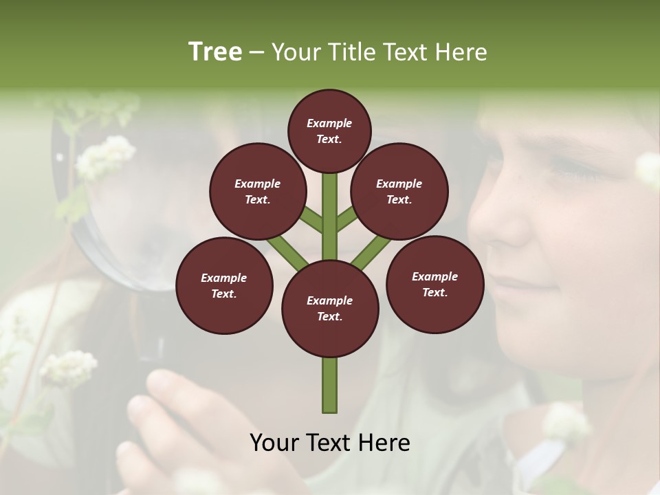 Scotland Female Engraving PowerPoint Template