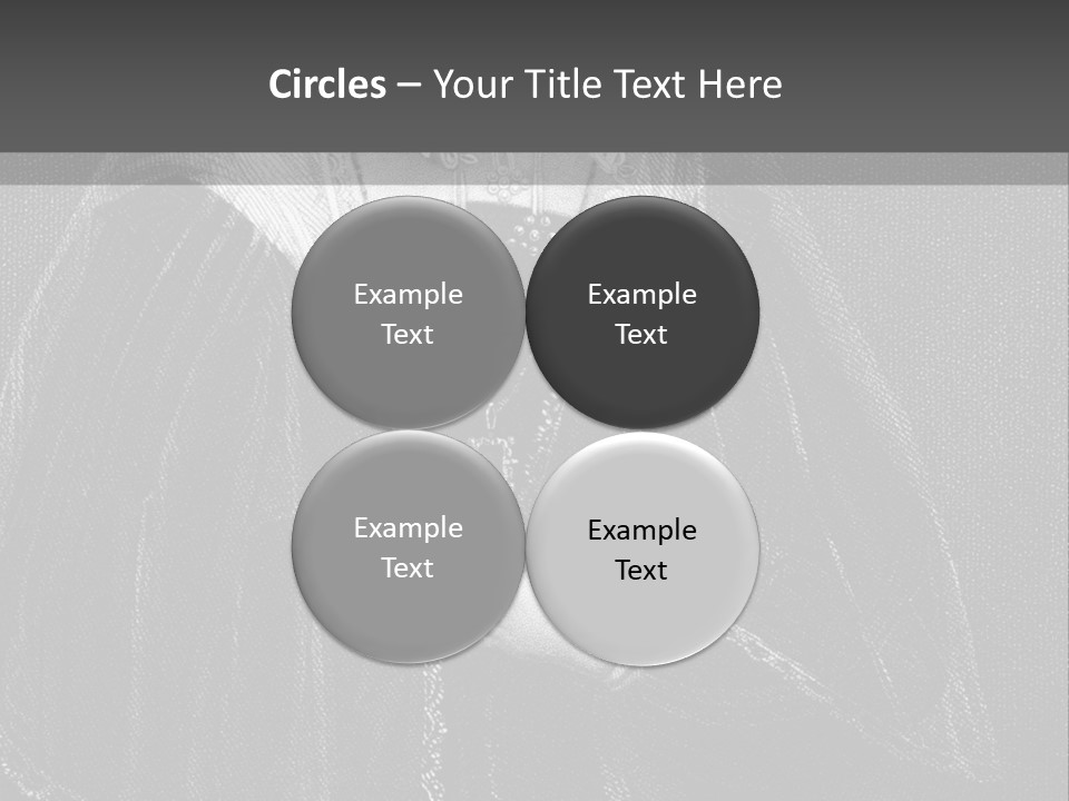 Scotland Female Engraving PowerPoint Template