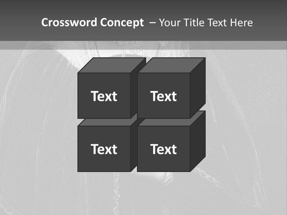 Scotland Female Engraving PowerPoint Template