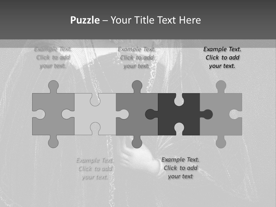 Scotland Female Engraving PowerPoint Template