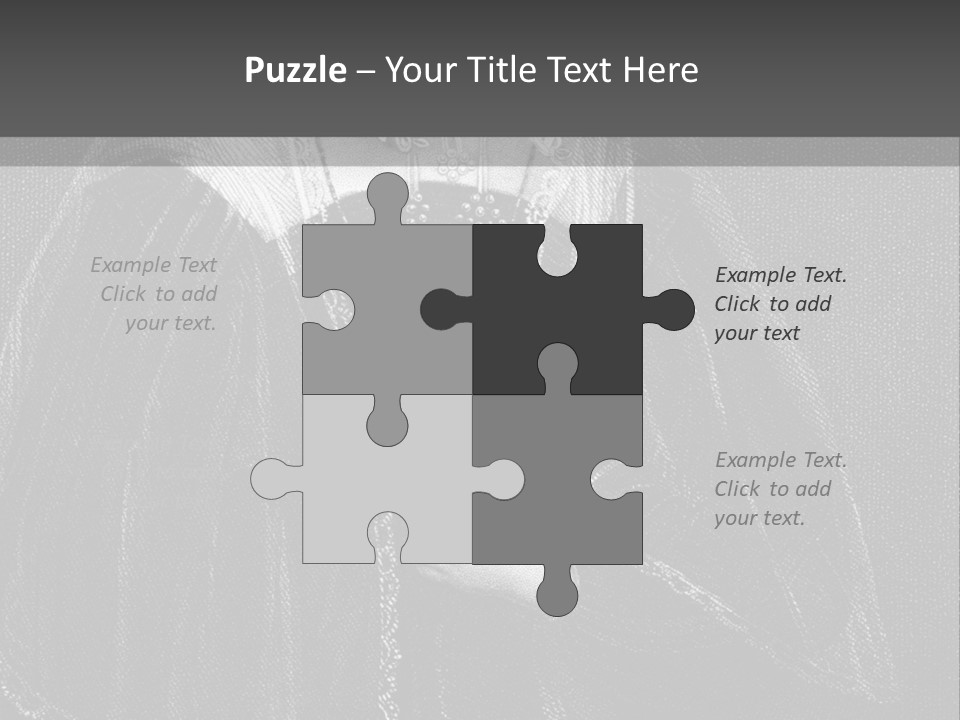 Scotland Female Engraving PowerPoint Template