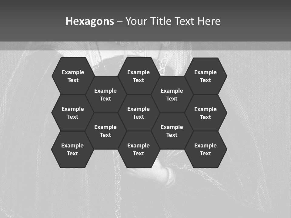 Scotland Female Engraving PowerPoint Template