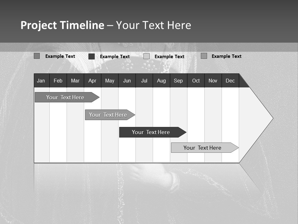 Scotland Female Engraving PowerPoint Template