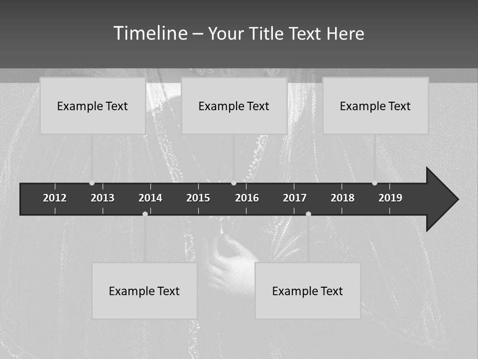 Scotland Female Engraving PowerPoint Template