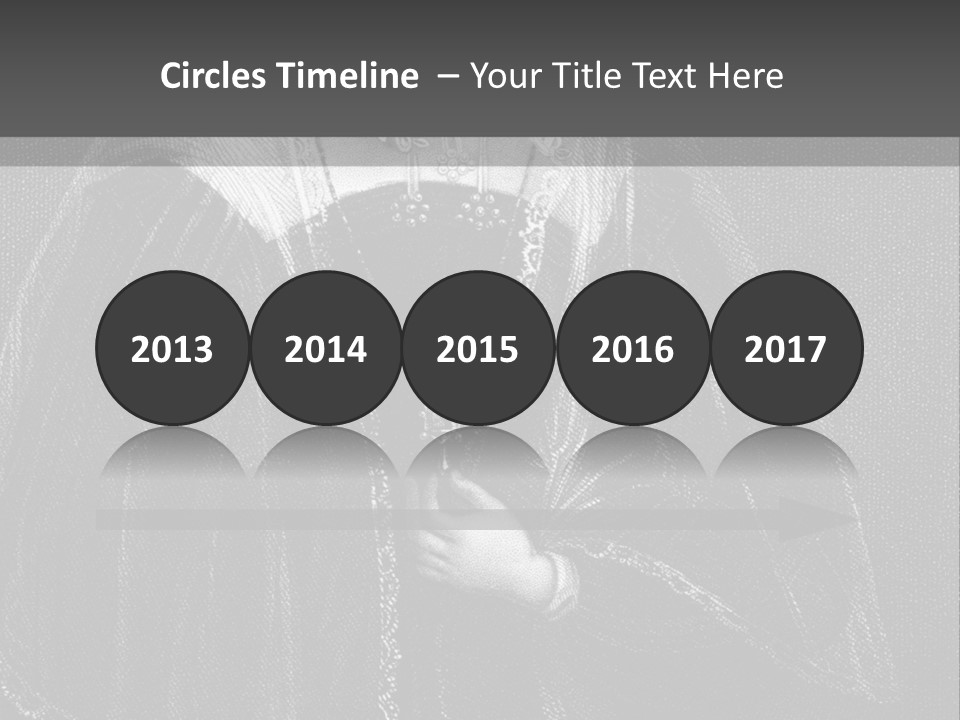 Scotland Female Engraving PowerPoint Template