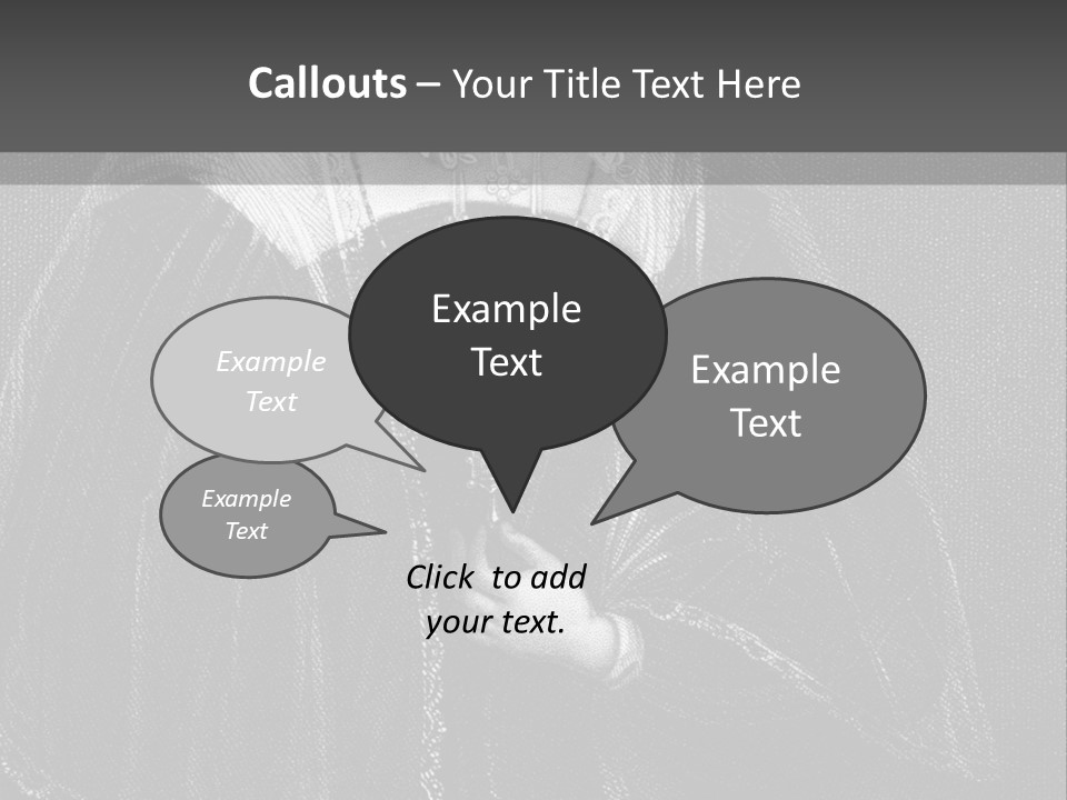 Scotland Female Engraving PowerPoint Template