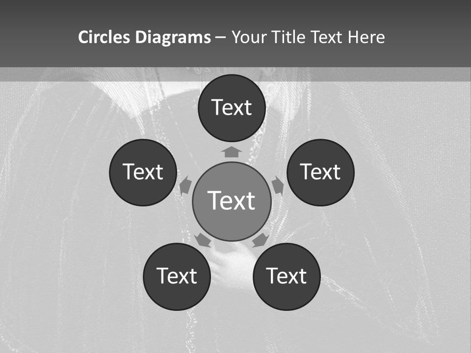 Scotland Female Engraving PowerPoint Template