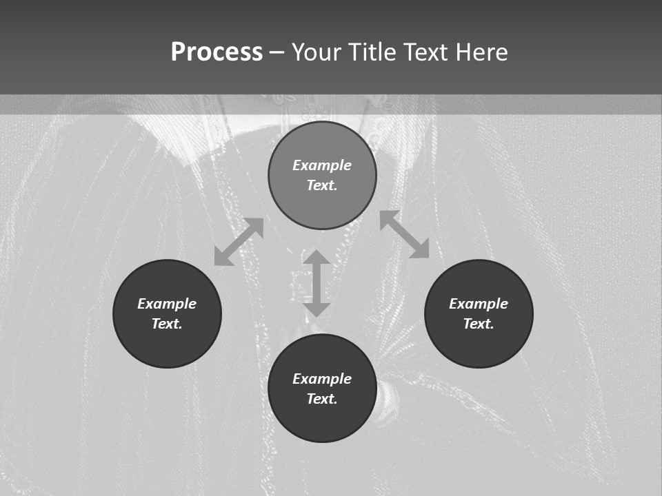 Scotland Female Engraving PowerPoint Template
