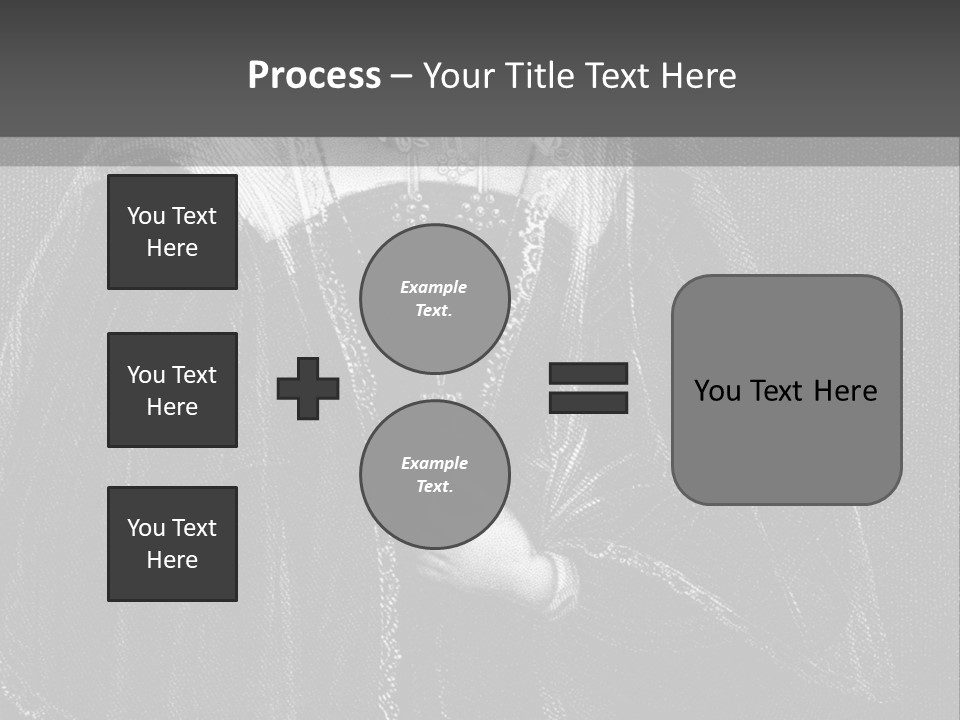 Scotland Female Engraving PowerPoint Template
