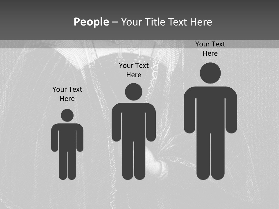 Scotland Female Engraving PowerPoint Template