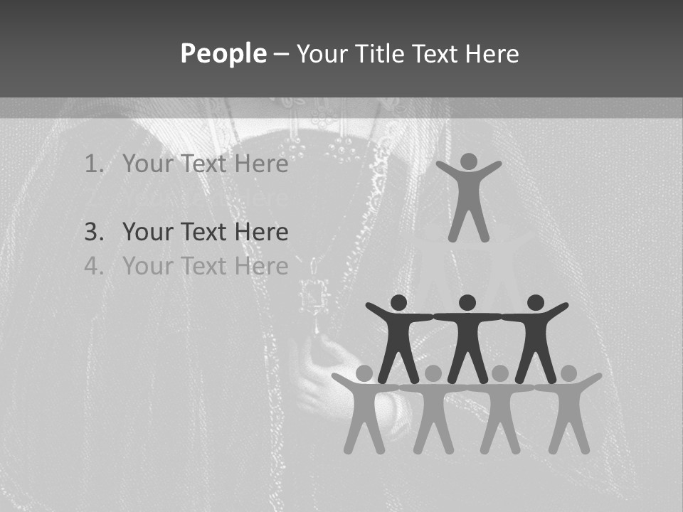 Scotland Female Engraving PowerPoint Template