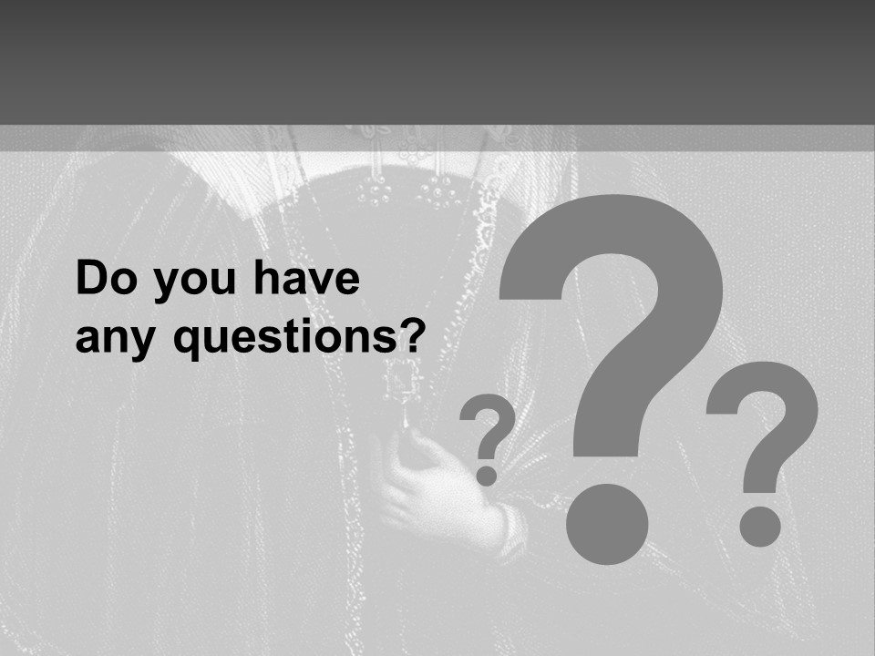 Scotland Female Engraving PowerPoint Template