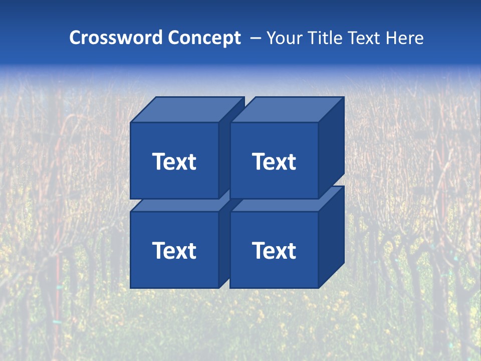 Hill Winery Harvesting PowerPoint Template