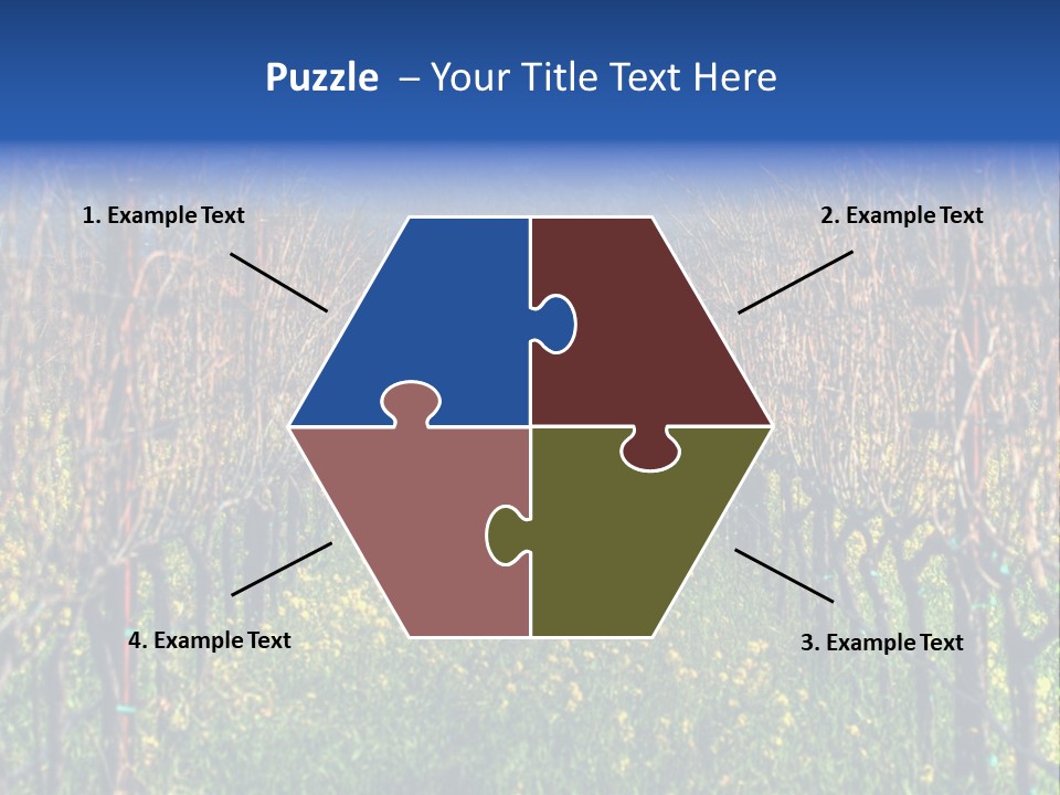 Hill Winery Harvesting PowerPoint Template