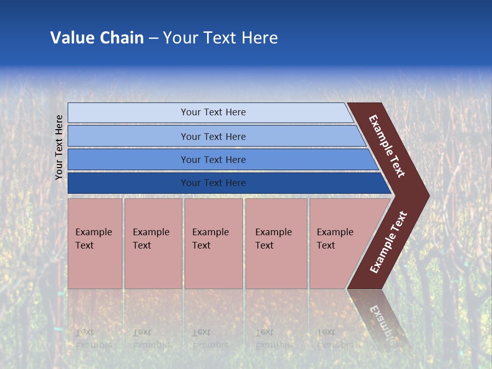 Hill Winery Harvesting PowerPoint Template