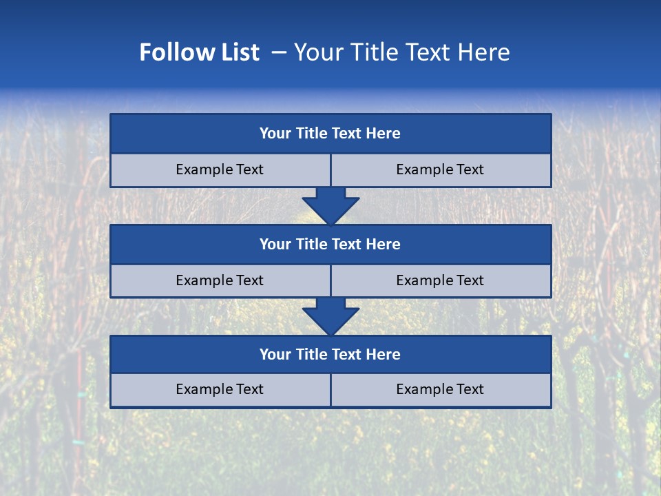 Hill Winery Harvesting PowerPoint Template