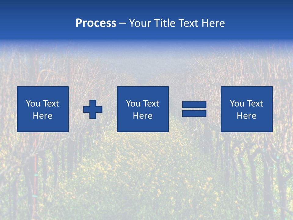 Hill Winery Harvesting PowerPoint Template