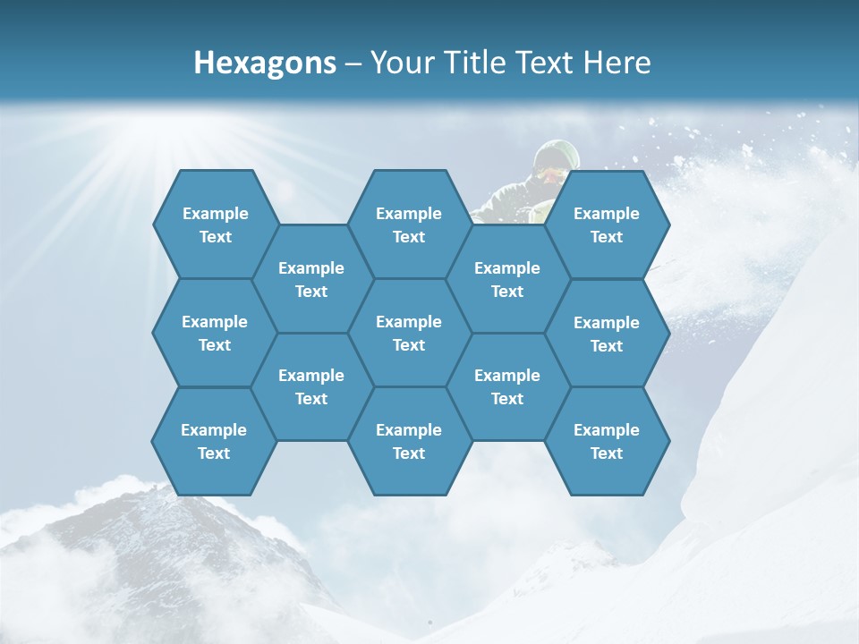Resorts Speed Winter PowerPoint Template