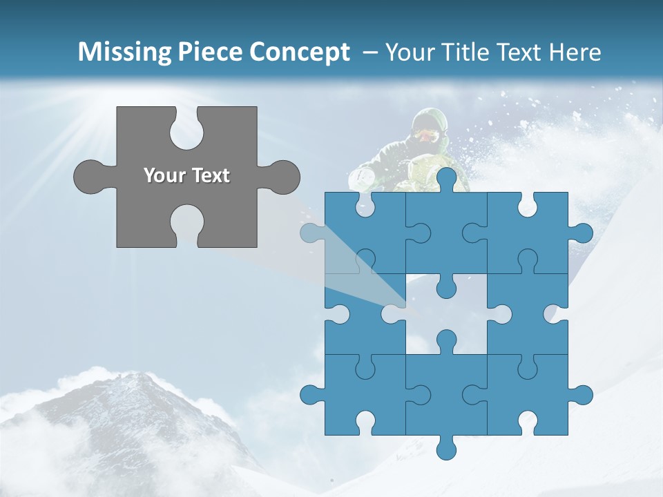 Resorts Speed Winter PowerPoint Template