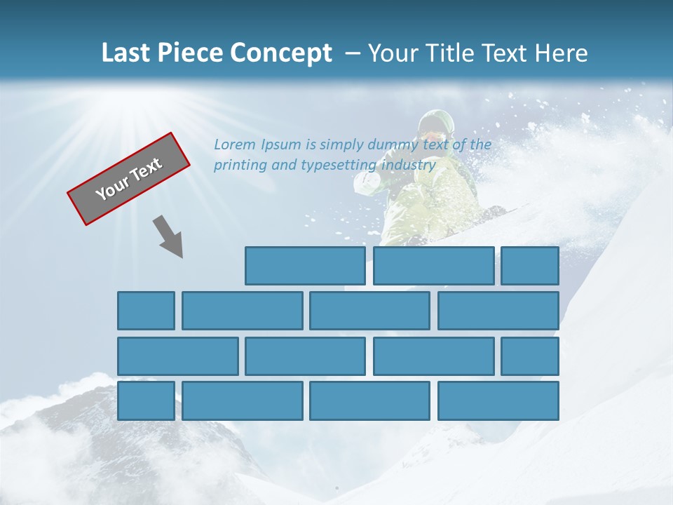 Resorts Speed Winter PowerPoint Template