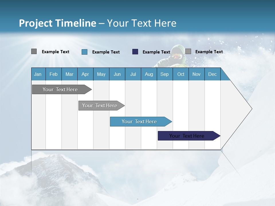 Resorts Speed Winter PowerPoint Template